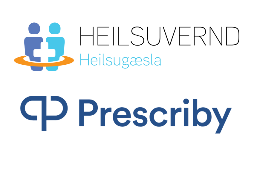 Heilsuvernd Heilsugæsla og Prescriby merki